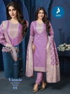 Vinnie By Kaya Chanderi Jacquard Online Kurti With Bottom Dupatta Wholesale